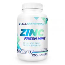 Zdjęcie produktu - ALLNUTRITION ZINC Fresh Mint, 120 pastylek do ssania