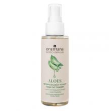 Zdjęcie produktu - Orientana Wygładzająco-kojący tonik do twarzy Aloes Peptydy kolagenowe Niacynamid, 100 ml