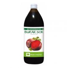 Zdjęcie produktu - Alter Medica Sok Burak, 1000 ml USZKODZONE / ZABRUDZONA ETYKIETA