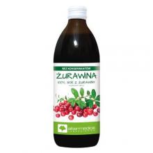 Zdjęcie produktu - Alter Medica Sok Żurawina, 500 ml USZKODZONA ETYKIETA.