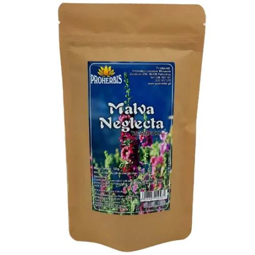 Miniaturka artykułu - Proherbis Malva Neglecta Ślaz zaniedbany, 50 g