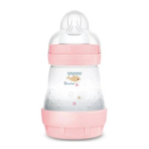 Miniaturka artykułu - MAM Perfect Start Butelka antykolkowa 0m+ 160ml brzoskwiniowa