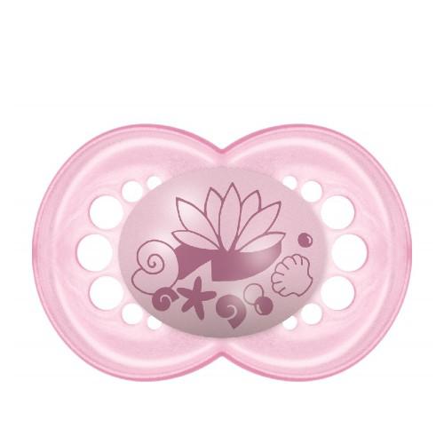 Miniaturka artykułu - MAM Smoczek uspokajający PEARL 6+ R&Oacute;ŻOWY