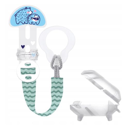 Miniaturka artykułu - MAM Zawieszka do smoczka z osłonką Planet Love Boy