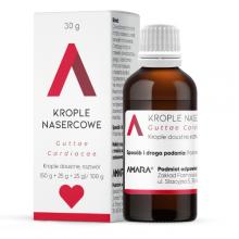 Zdjęcie produktu - AMARA Krople nasercowe, 30g 