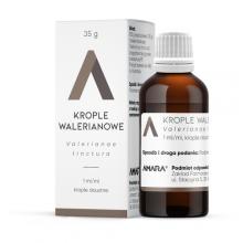 Zdjęcie produktu - AMARA Krople walerianowe, 35g