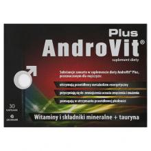 Zdjęcie produktu - ANDROVIT PLUS, 30 kapsułek  - Witaminy i minerały dla mężczyzn