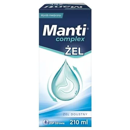 Miniaturka artykułu - Manti Complex Żel doustny, 210ml KR&Oacute;TKA DATA 30.11.2026
