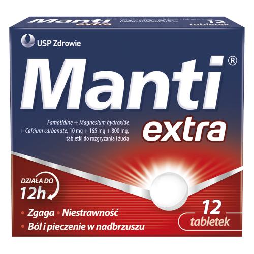 Miniaturka artykułu - Manti Extra, 12 tabletek