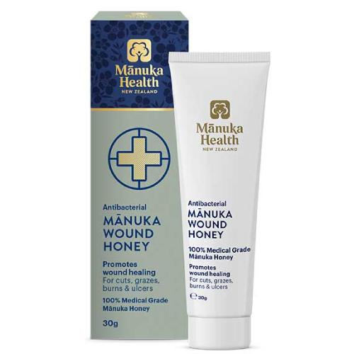 Miniaturka artykułu - MANUKA Antybakteryjny mi&oacute;d na skaleczenia, 30g