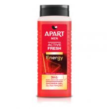 Zdjęcie produktu - APART Men Active Fresh Żel pod prysznic Energy, 500ml