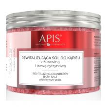 Zdjęcie produktu - APIS ŻURAWINOWA WITALNOŚĆ Rewitalizująca s&oacute;l do kąpieli z żurawiną i trawą cytrynową, 650g