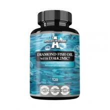 Zdjęcie produktu - Apollo's Hegemony Diamond Fish Oil D3K2, 120 kaps.