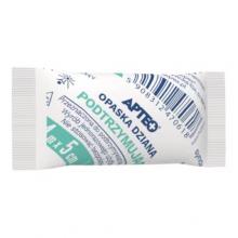 Zdjęcie produktu - APTEO CARE Opaska dziana podtrzymująca 4 m x 5 cm, 1 sztuka
