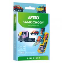Zdjęcie produktu - APTEO CARE Plastry dla dzieci - samochody, 12 sztuk