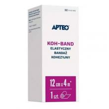 Zdjęcie produktu - Apteo Koh-Band Elastyczny bandaż kohezyjny 12 cm x 4 m, 1 szt.
