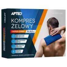 Zdjęcie produktu - APTEO Kompres żelowy ciepło-zimno 10x26,5cm, 1 szt.