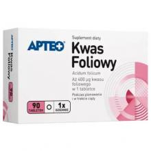 Zdjęcie produktu - APTEO Kwas foliowy, 90 tabletek