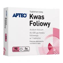 Zdjęcie produktu - APTEO Kwas foliowy, 90 tabletek
