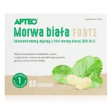 Zdjęcie produktu - APTEO Morwa biała FORTE, 60 kaps.