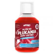 Zdjęcie produktu - APTEO Płyn do płukania jamy ustnej z chlorheksydyną, 200 ml