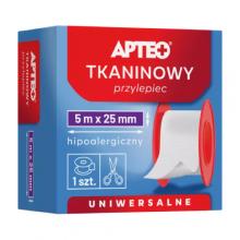 Zdjęcie produktu - APTEO Przylepiec tkaninowy 5m x 2,5cm