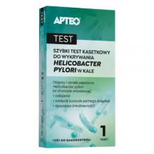 Zdjęcie produktu - APTEO Szybki test kasetkowy do wykrywania Helicobacter pylori w kale