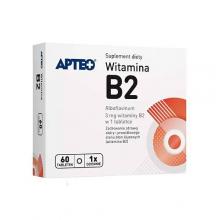 Zdjęcie produktu - Apteo Witamina B2, 60 tabl.