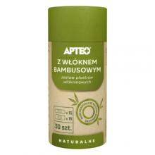 Zdjęcie produktu - APTEO Zestaw plastr&oacute;w wł&oacute;kninowych z wł&oacute;knem bambusowym, 30 szt.