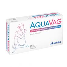 Zdjęcie produktu - FARMINA Aquavag globulki dopochwowe, 10 globulek