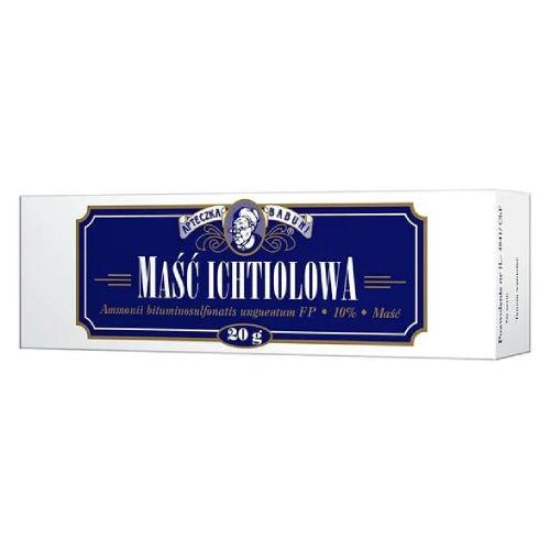 Miniaturka artykułu - Maść ichtiolowa 10 % Farmina, 20g