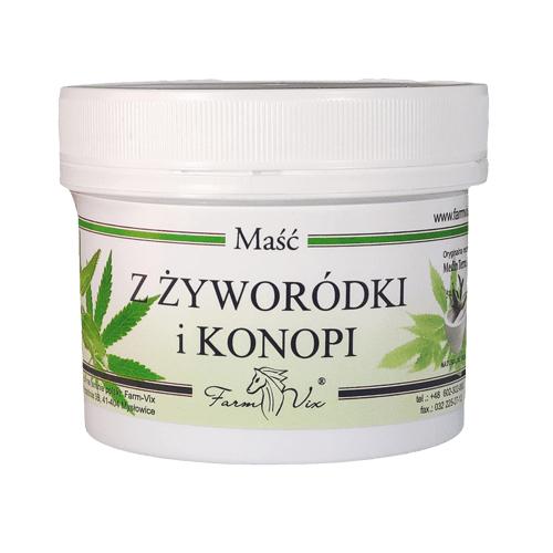 Miniaturka artykułu - Farm-Vix Maść z żywor&oacute;dki i konopi, 150 ml