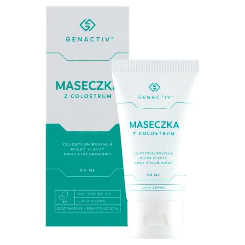 Miniaturka artykułu - GENACTIV Maseczka z Colostrum (COLOSTRIGEN R), 50ml