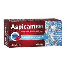 Zdjęcie produktu - Aspicam Bio 7,5 mg, 10 tabletek
