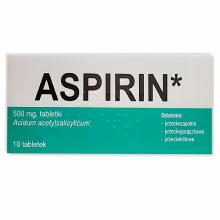 Zdjęcie produktu - Aspirin 500 mg, 10 tabletek (DELFARMA)