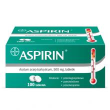 Zdjęcie produktu - ASPIRIN 500mg, 100 tabletek