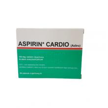 Zdjęcie produktu - Aspirin Cardio 100mg, 30tabl. DELFARMA