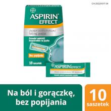 ASPIRIN EFFECT 500mg - 10 saszetek 