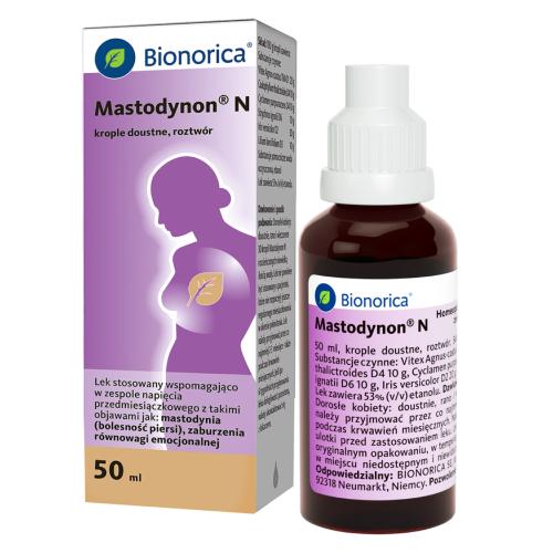 Miniaturka artykułu - MASTODYNON N krople doustne - 50 ml                