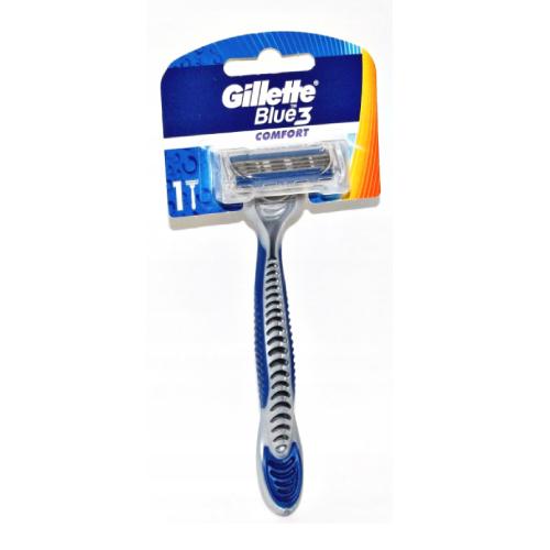 Miniaturka artykułu - Gillette BLUE 3 COMFORT Maszynka do golenia, 1szt.