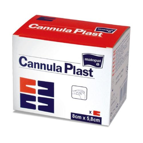 Zdjęcie produktu - Matopat Cannula Plast Opatrunek do mocowania kaniul 8 x 5,8 cm, 100 szt.