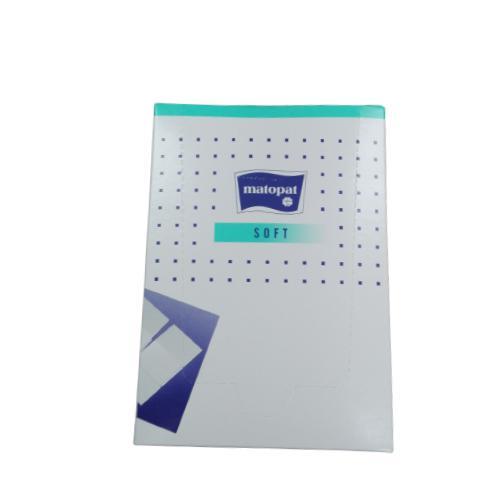 Miniaturka artykułu - MATOPAT SOFT Plaster na wł&oacute;kninie 6x10cm niejałowy,100szt. USZKODZONE TEKTUROWE OPAKOWANIE 