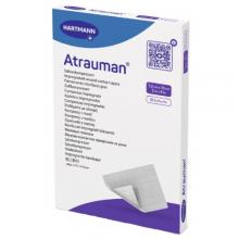 Zdjęcie produktu - Atrauman Opatrunki z maścią 7,5cm x 10cm, 10 szt.