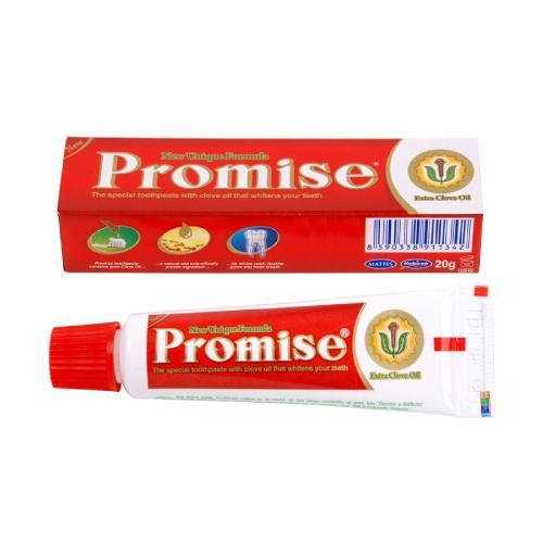 Mattes Promise Pasta do zęb&oacute;w bez fluoru, 20g USZKODZONE TEKTUROWE OPAKOWANIE
