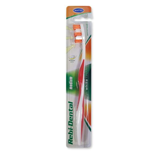 Mattes Rebi Dental Szczoteczka do zęb&oacute;w średnia M55 medium