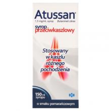 Zdjęcie produktu - Atussan syrop przeciwkaszlowy - 150ml