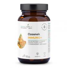 Zdjęcie produktu - AURA HERBALS Czosnek Immuno+ 60kaps.