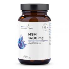 Zdjęcie produktu - Aura Herbals MSM 1400 mg siarka organiczna, 60 kaps.