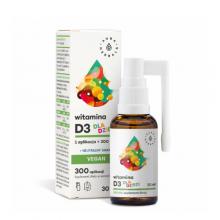 Zdjęcie produktu - AURA HERBALS Witamina D3 Vegan dla dzieci, 30ml