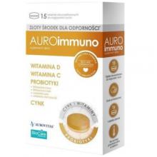 AUROimmuno - preparat wspierający odporność, 15tabl. do rozgryzania i żucia